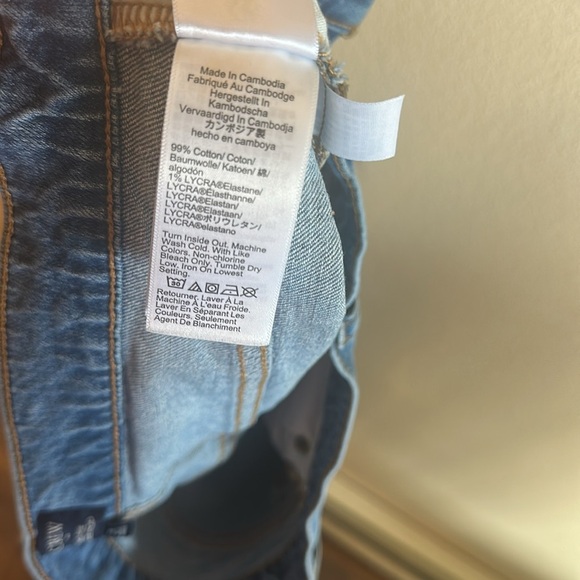 J.Crew Mid Rise Size 28 Flare Crop Distressed Jeans - Picture 12 of 15